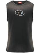 DIESEL T-brico Cotton Jersey Tank Top