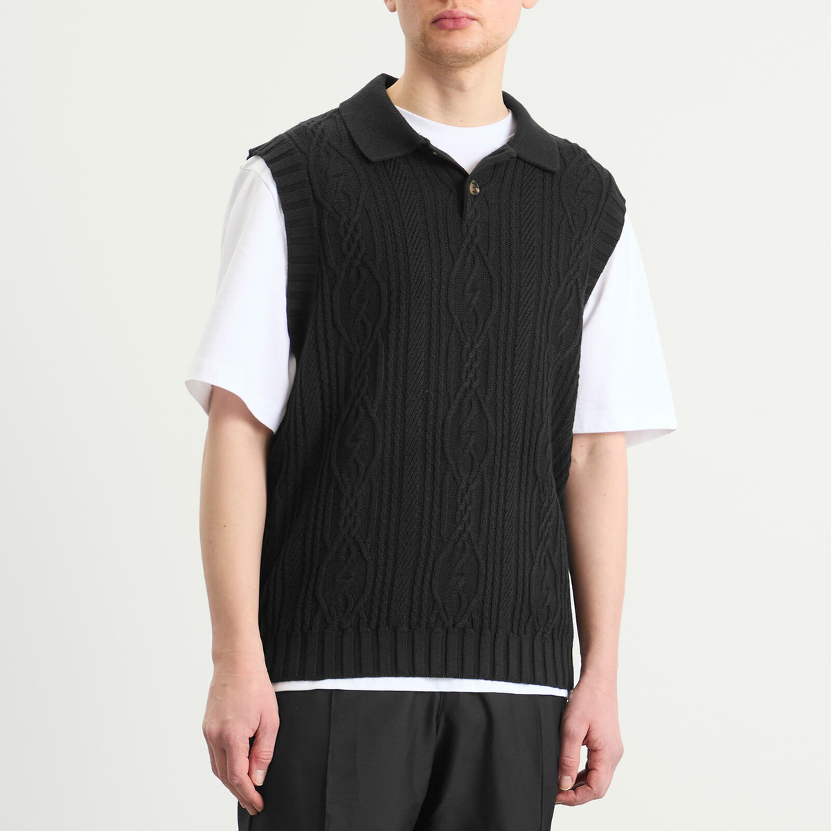 Air Jordan Men's Golf Vest in Black