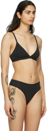 SKIMS Black Fits Everybody Triangle Bra