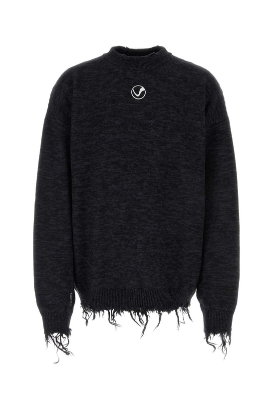 Photo: VETEMENTS Two-tone Wool Oversize Sweater