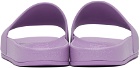 Jimmy Choo Purple Port/F Slides