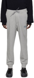Y-3 Gray Loose-Fit Sweatpants