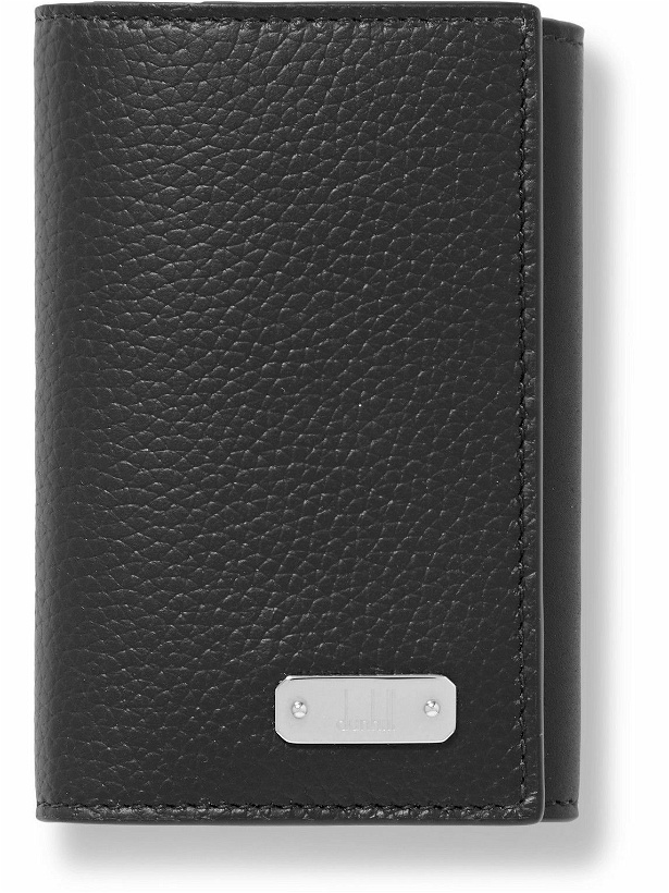 Photo: Dunhill - 1893 Harness Full-Grain Leather Silver-Tone Key Case