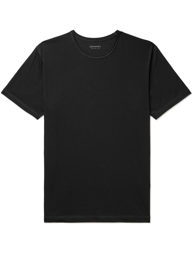 Photo: Sunspel - Dri-Release Jersey T-Shirt - Black