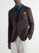 Paul Smith - Wool-Blend Prince Of Wales Blazer - Brown