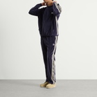 Needles Men's Velour Track Hoodie in Navy
