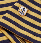 Armor Lux - Striped Cotton-Jersey T-Shirt - Yellow