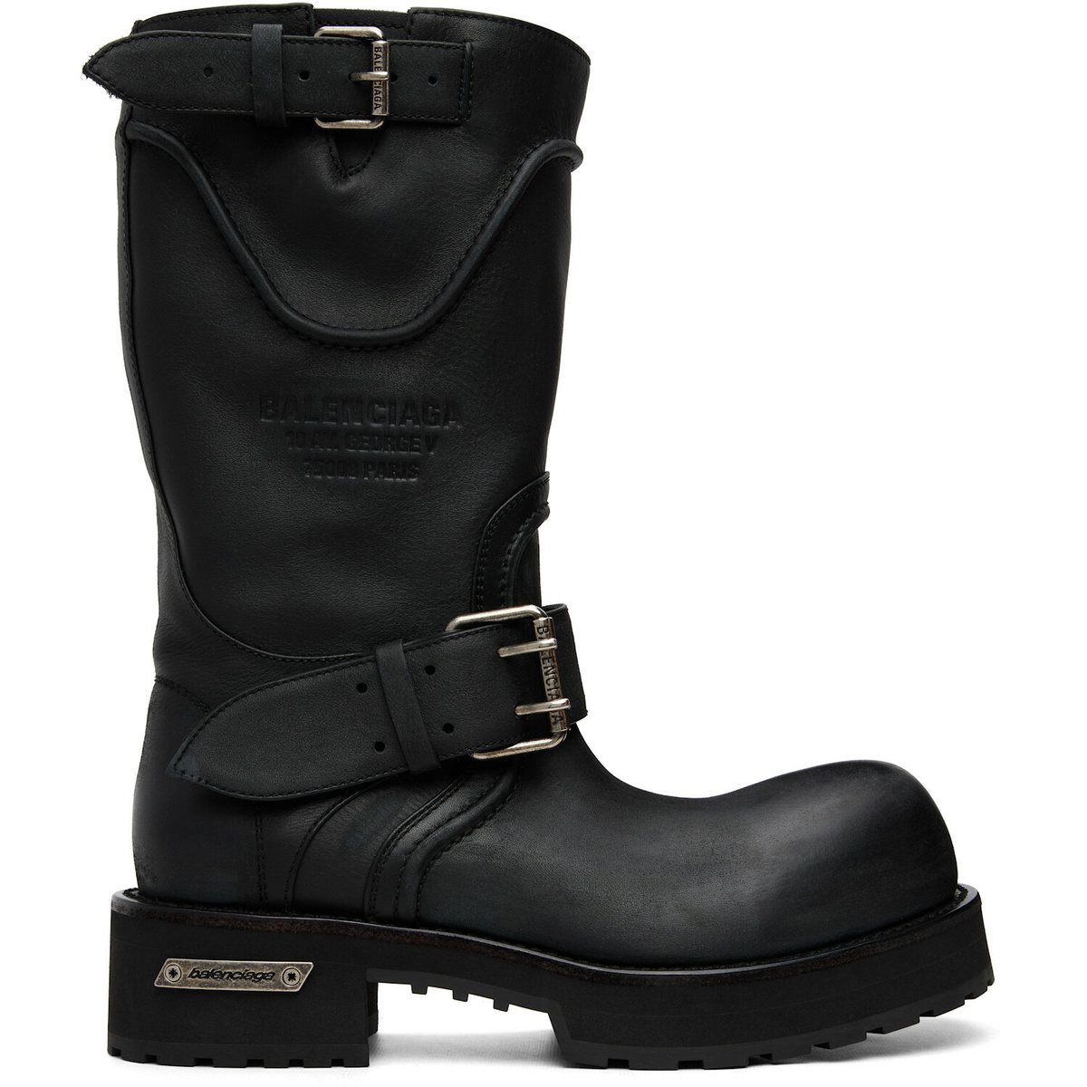 Balenciaga Black Venom Boots