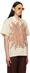 Jacquemus Beige Le Raphia 'La Chemise Banho' Shirt