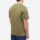 Billionaire Boys Club Men's Jungle Camo Arch Logo T-Shirt in Olive