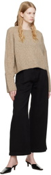 HOPE Beige Aperto Sweater