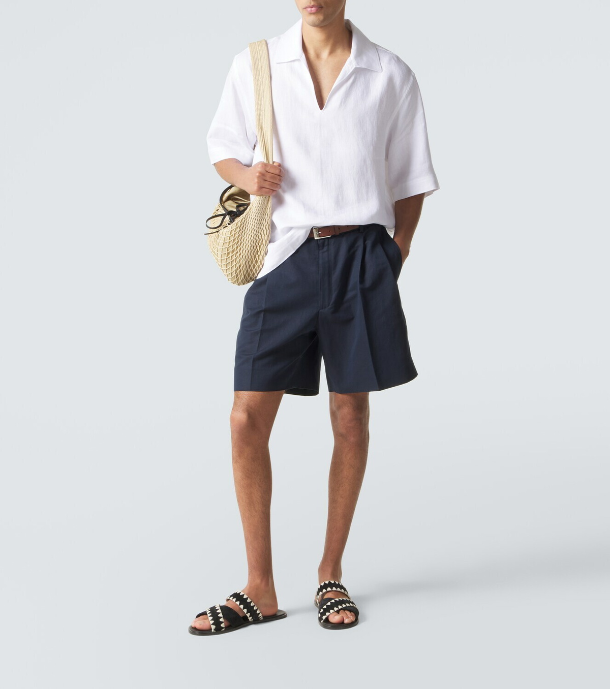 Orlebar Brown Vincent linen shirt