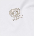 Versace - Two-Pack Slim-Fit Logo-Print Stretch-Cotton Jersey T-Shirts - Multi