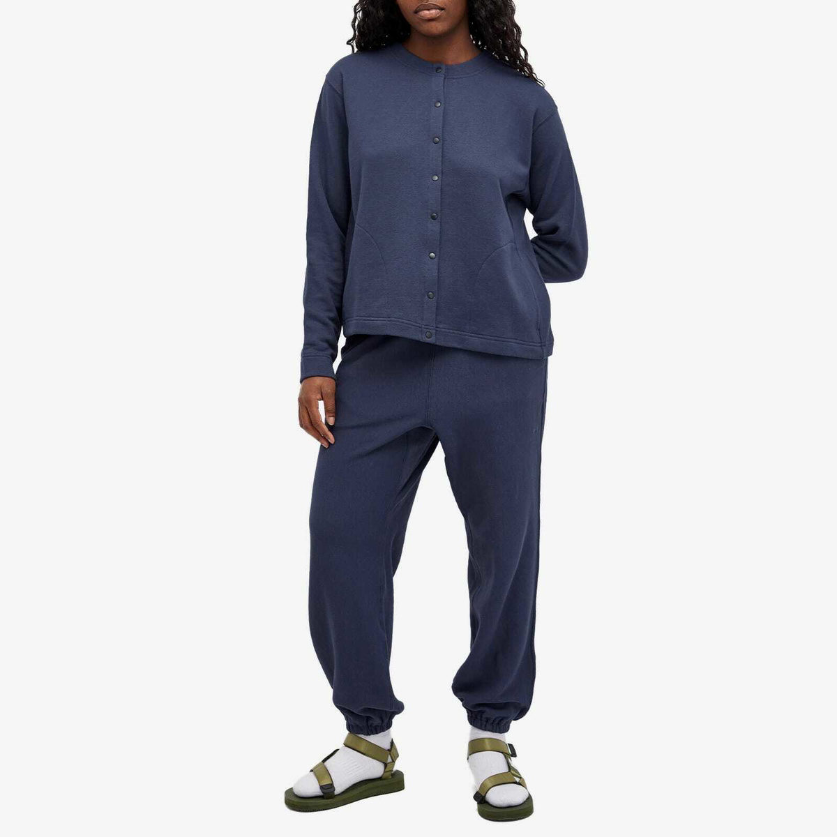 Snow Peak Women's Takibi Sweatpants in Navy