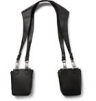 AMIRI - Suede Harness Bags - Black