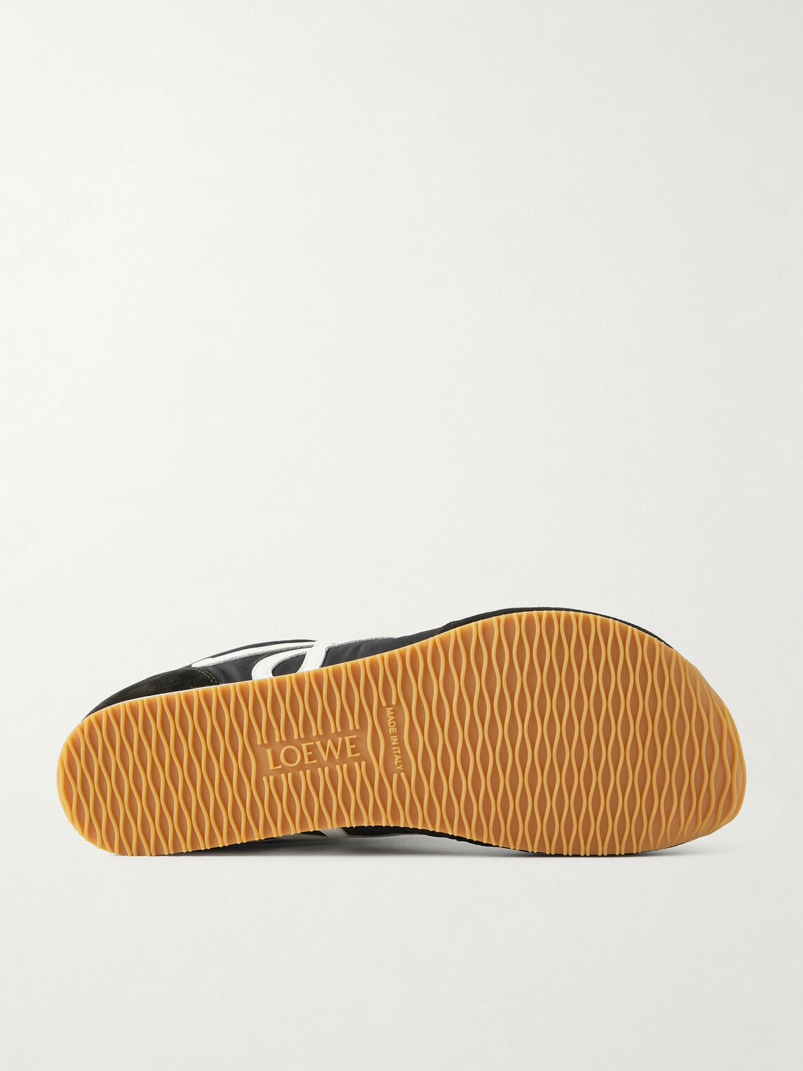 LOEWE - Ballet Runner 2.0 Logo-Appliquéd Shell, Suede and Leather Sneakers - Black