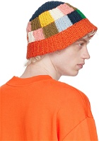 Marni Multicolor No Vacancy Inn Edition Colorblocked Bucket Hat