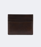 Prada Logo leather card holder
