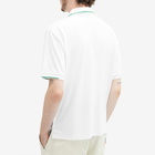 Dime Men's Court Polo Shirt in White