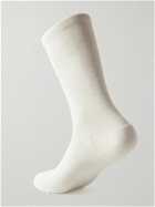 Pas Normal Studios - Mechanism Thermal Merino Wool-Blend Cycling Socks - White