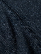 Loro Piana - Silk and Linen-Blend Zip-Up Cardigan - Blue