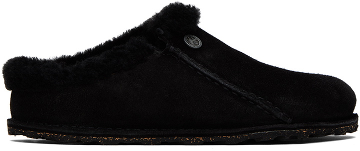 Photo: Birkenstock Black Narrow Zermatt Premium Loafers