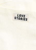Love Stories Lima Ribbed Cotton-blend Thong Off White
