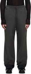 Maison MIHARA YASUHIRO Black Layered Sweatpants