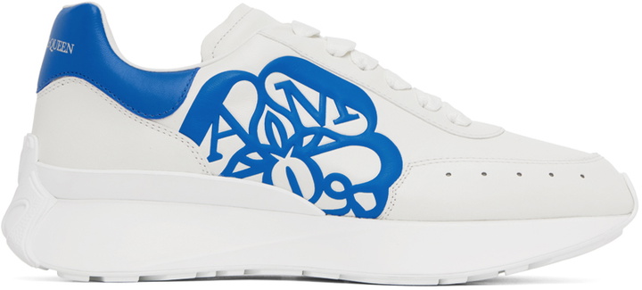 Photo: Alexander McQueen White Leather Sneakers