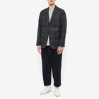 Beams Plus Men's 3B Flannel Jacket in Black Watch