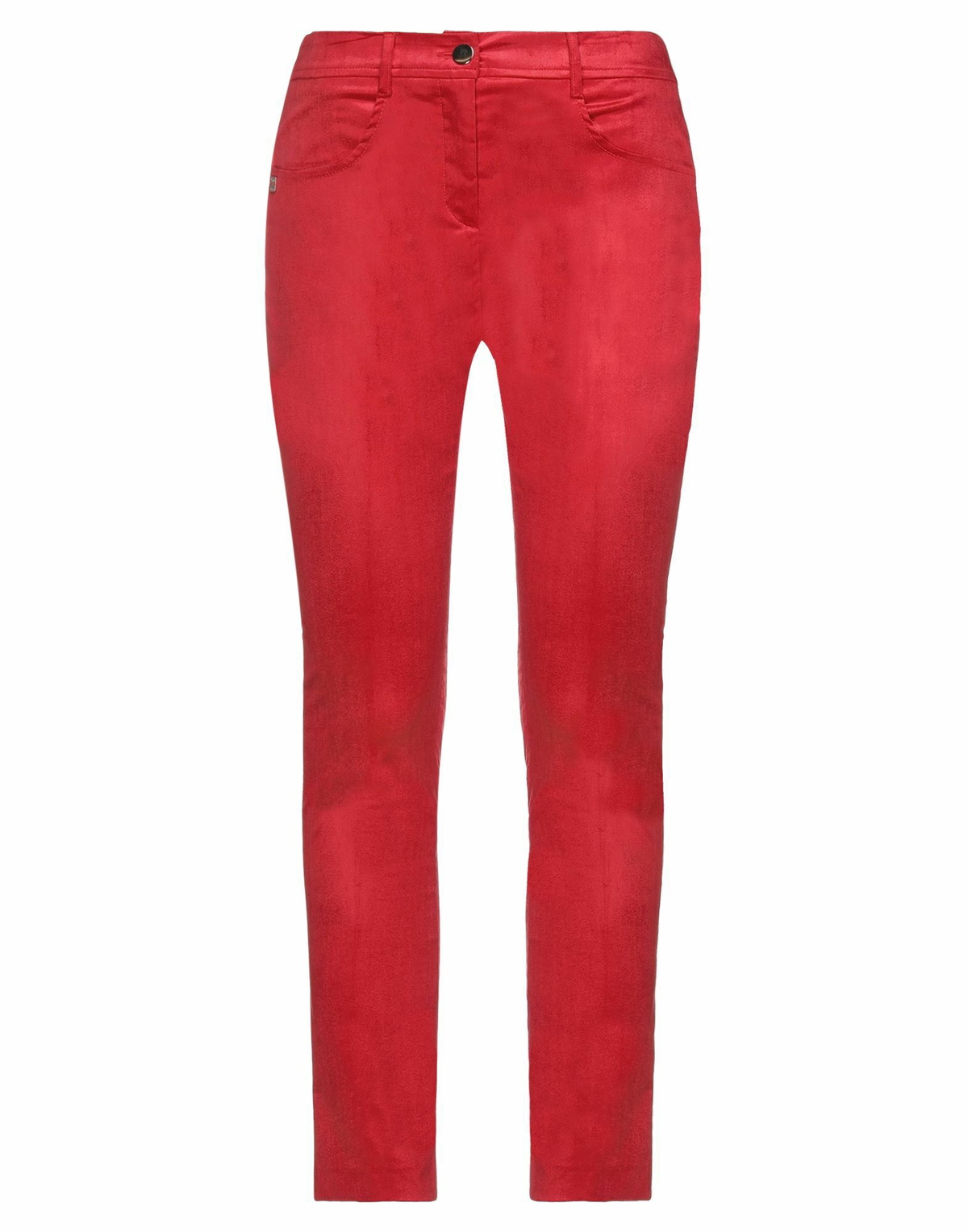 Manila Grace Womens Pants in Red
