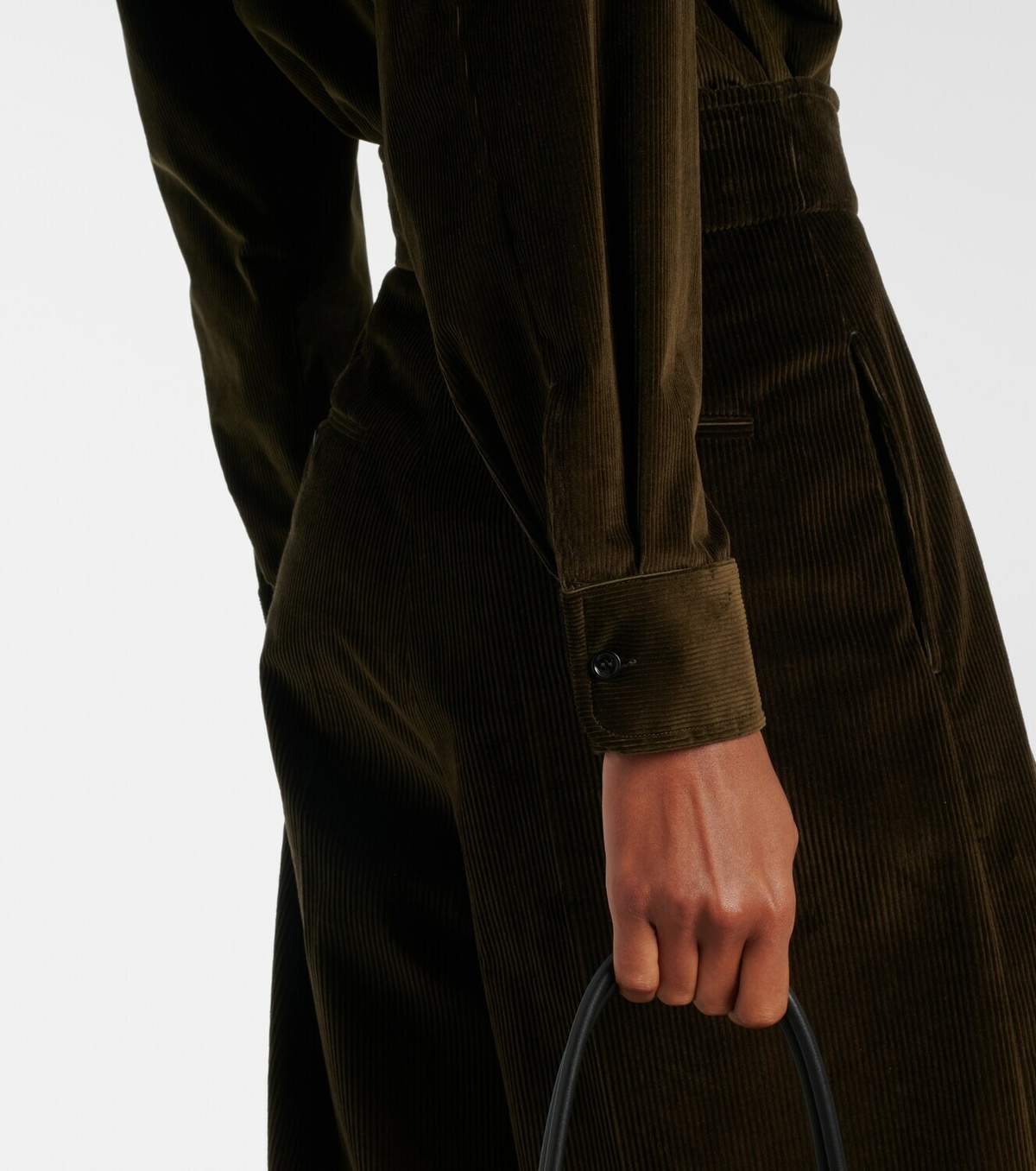 Max Mara Fertile cotton corduroy bodysuit