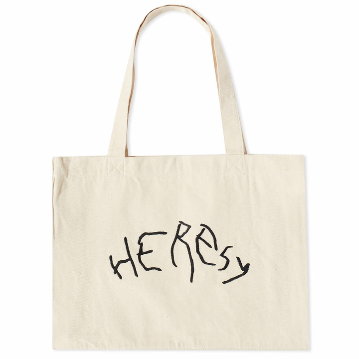 Photo: Heresy Men's Magick Tote in Ecru