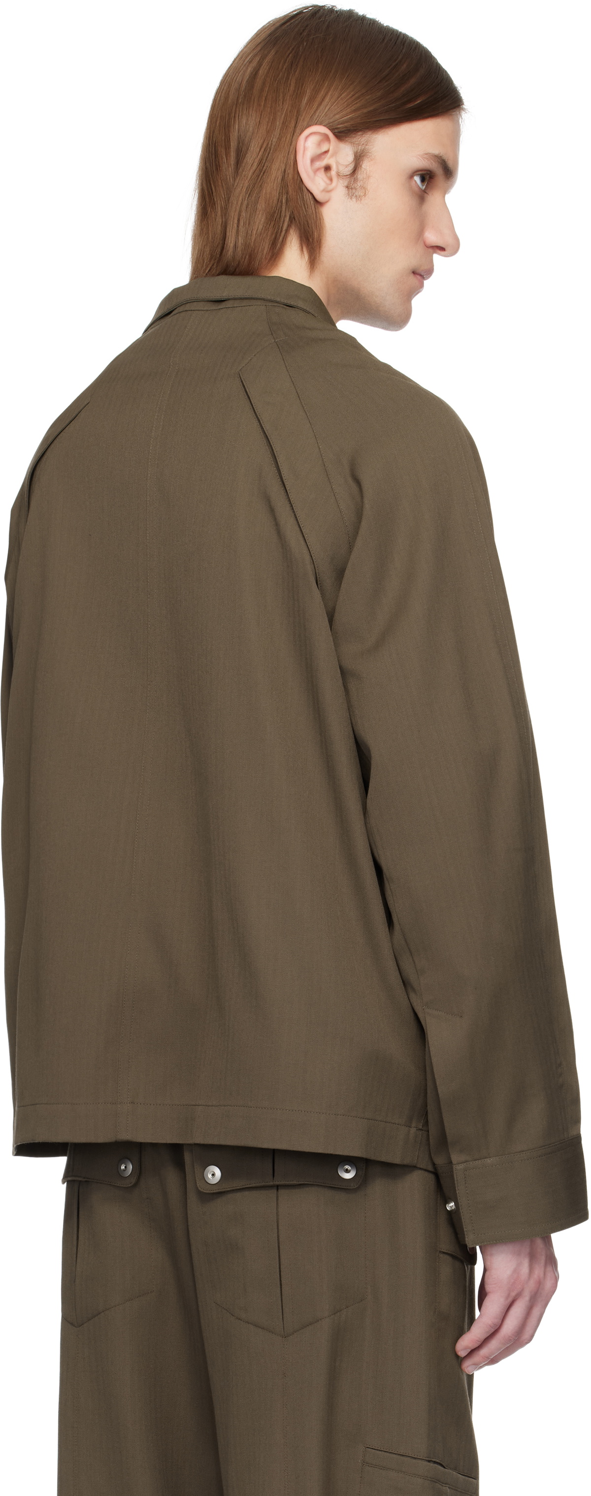 Omar Afridi Brown Nemesis Jacket