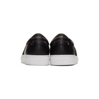 Givenchy Black and White Elastic Urban Street Sneakers