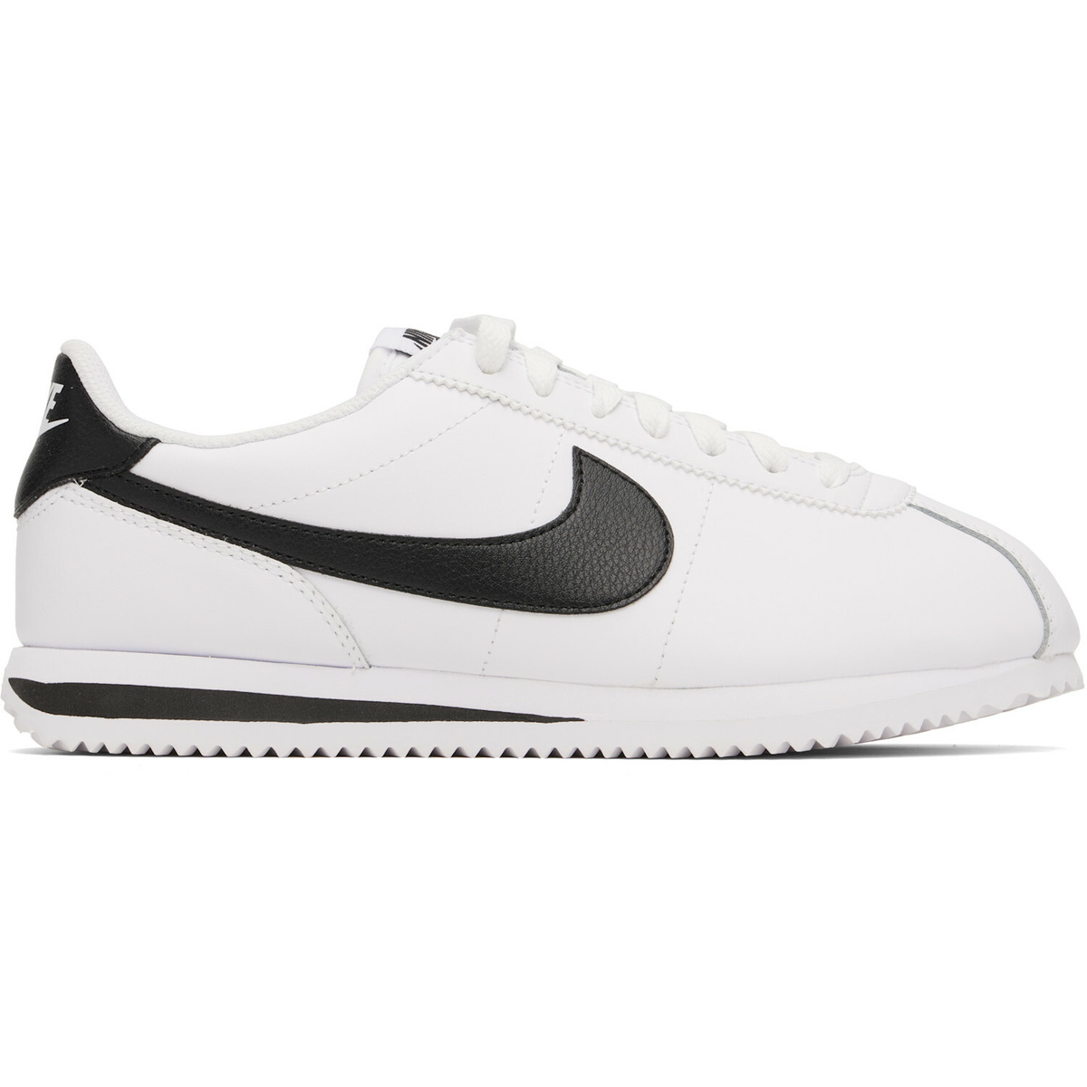 Nike White Cortez Leather Sneakers