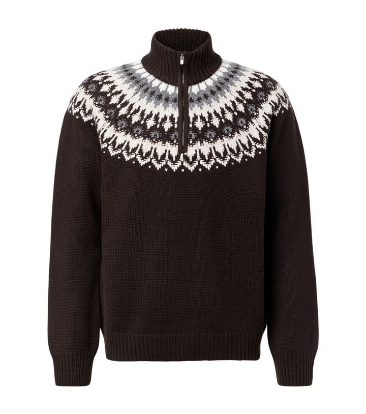 Photo: Arch4 Mr Saint Gervais Fair Isle cashmere sweater