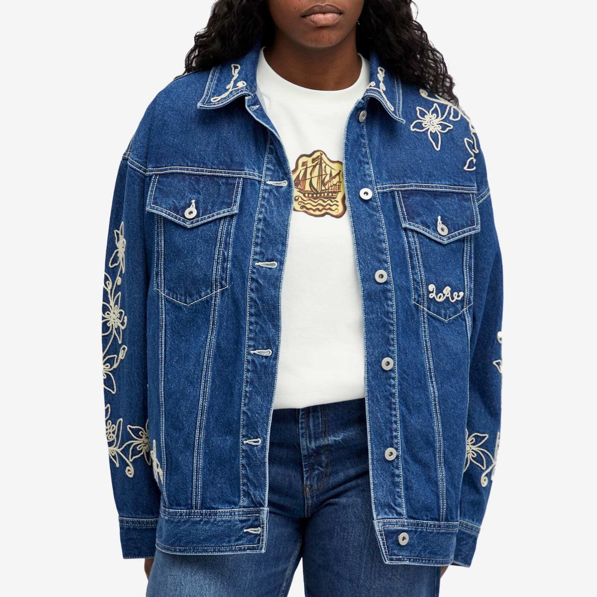 Alemais Women's Carmen Jacket in Light Blue