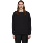 Burberry Black Icon Stripe Jarrad Sweatshirt