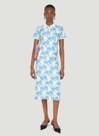 Maisie Wilen Au Fait Ribbon Print Polo Shirt