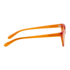 Han Kjobenhavn Orange Transparent Race Sunglasses