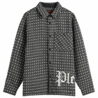 Pleasures Men's Cross Work Shirt in Grey