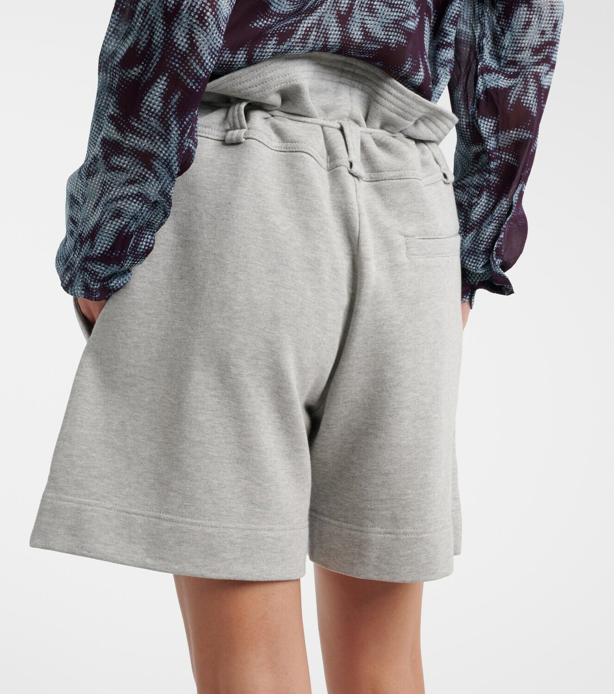 Dries Van Noten Hadiela cotton jersey shorts