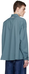 Marni Blue Boxy Shirt