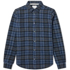 Norse Projects Osvald Japanese Gauze Check Shirt