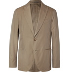 Lardini - Unstructured Cotton and Silk-Blend Suit Jacket - Neutrals