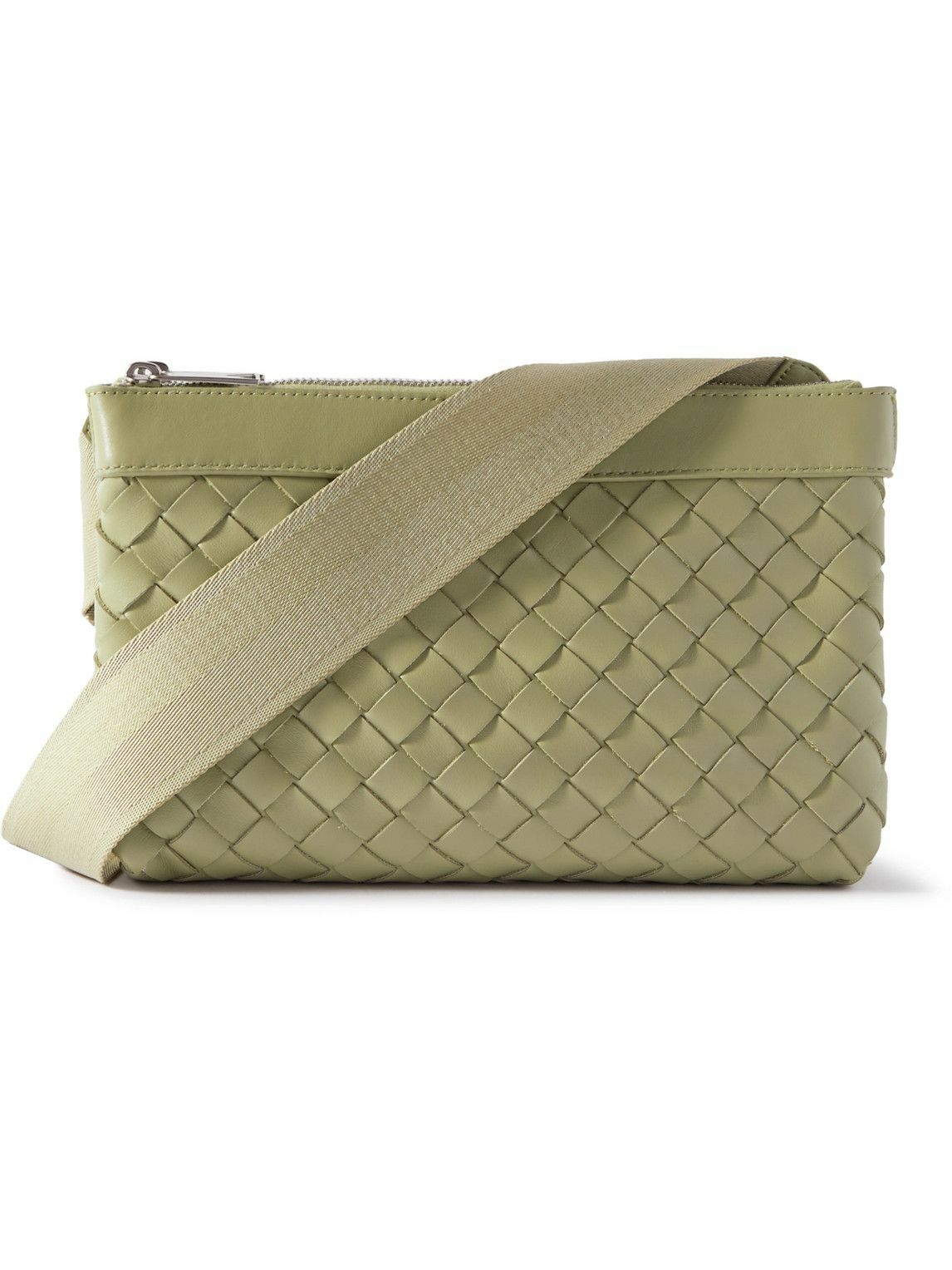 Bottega Veneta - Intrecciato Leather Messenger Bag Bottega Veneta