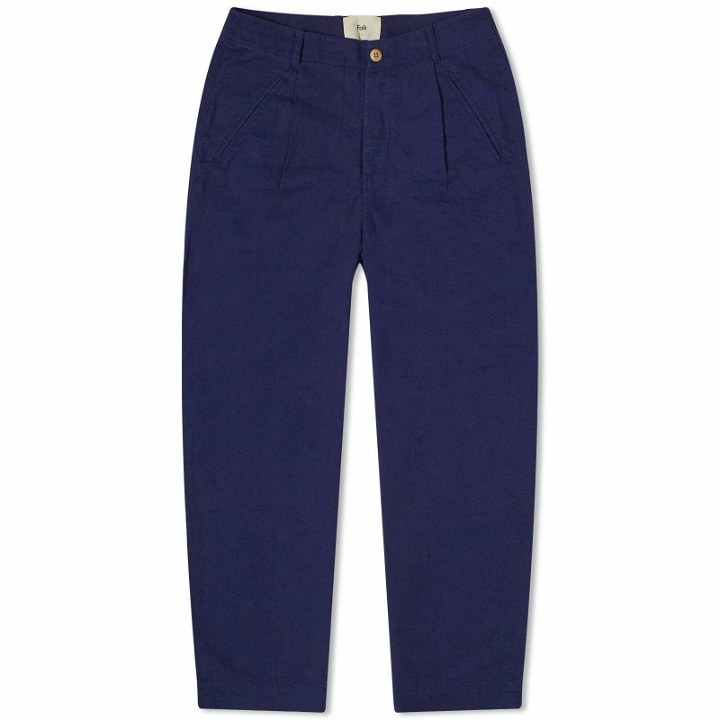 Photo: Folk Men's Assembly Pant in Washed Navy