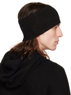 Frenckenberger Black Cashmere Headband
