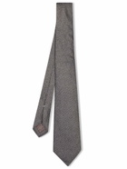 Canali Brown Silk Tie